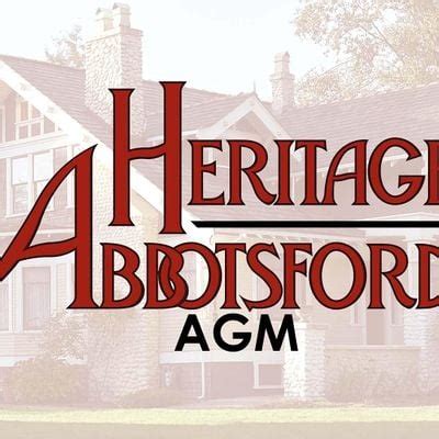 heritage abbotsford society.